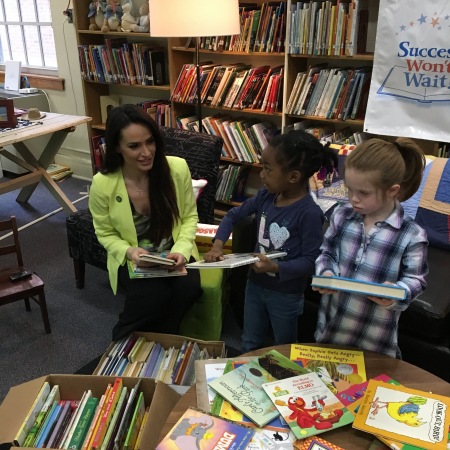 New Castle Elementary School receives almost 600 books from Success Won't Wait