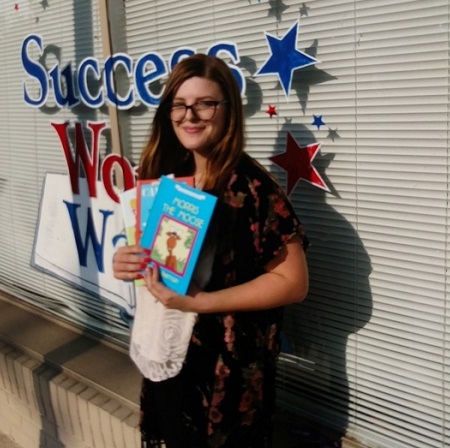 Success Won't Wait donates 100+ books to Creative Health Services in Phoenixville, PA
